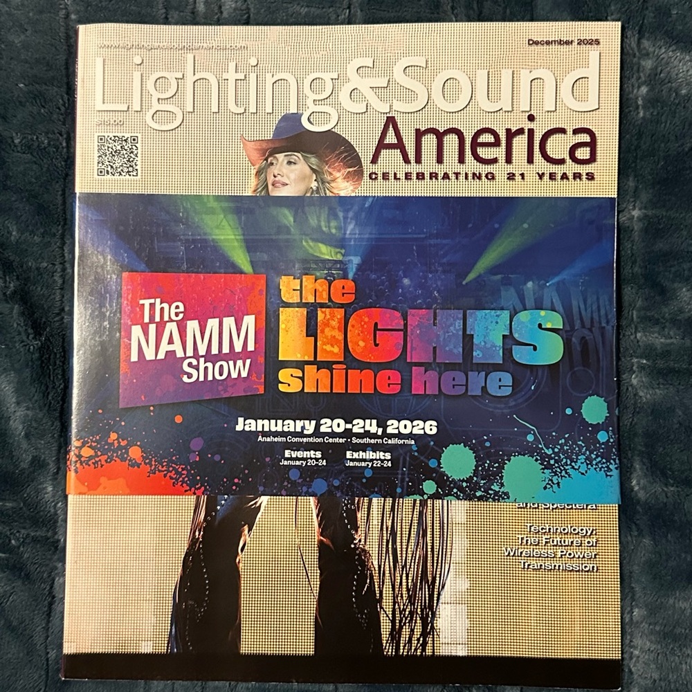 Lighting and sound, America magazine, From The NAMM Show Event